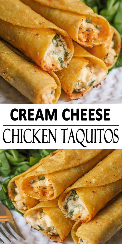 Cream Cheese and Chicken Taquitos Recipe