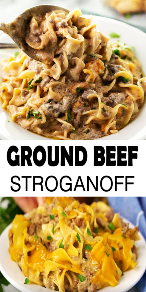 Ground Beef Stroganoff Recipe