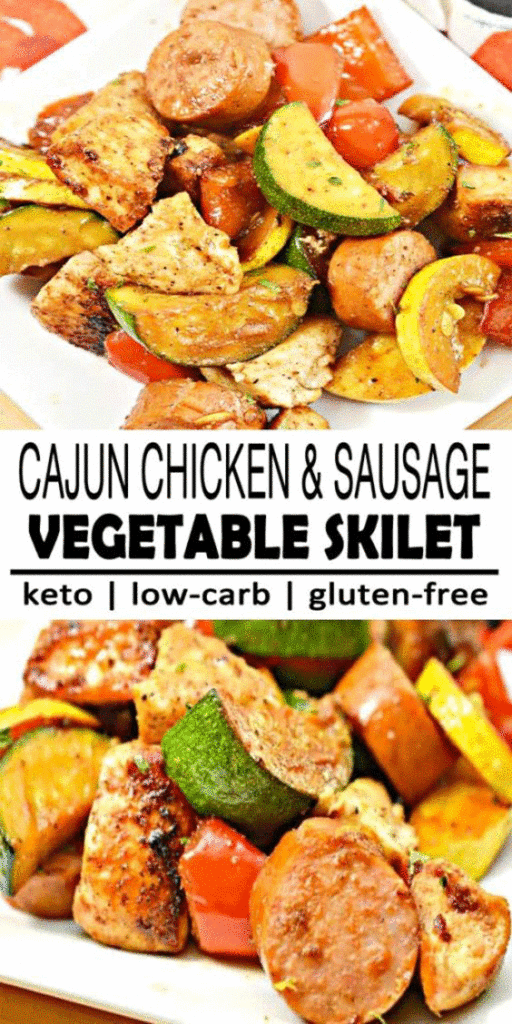 Keto Cajun Chicken Sausage Recipe