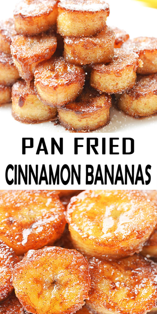 Pan Fried Cinnamon Bananas Recipe